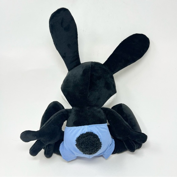 Disney Store Exclusive Oswald 18” Plush Rare Black and White Stuffed Animal - Picture 2 of 5